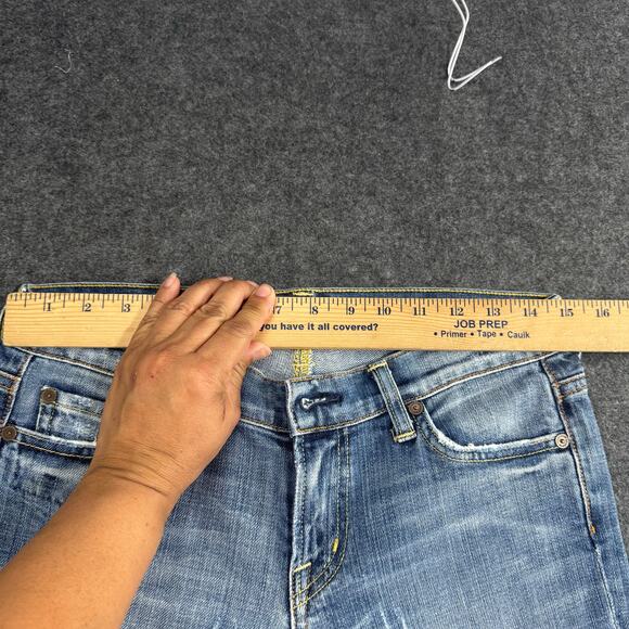 CITIZENS OF HUMANITY Blue‎ Denim Jeans Womens 28 Boho #111 Bootcut Low-Rise - Picture 7 of 10